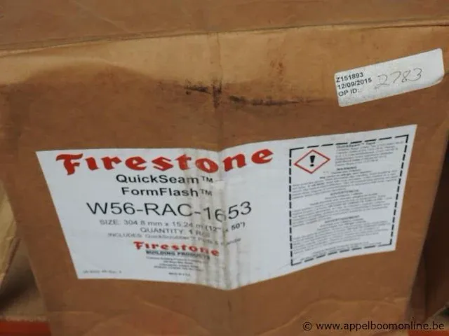 Afdektape firestone - afbeelding 2 van  2