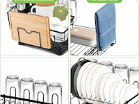 Afdruiprek voor servies met afdruipbak - afbeelding 4 van  4