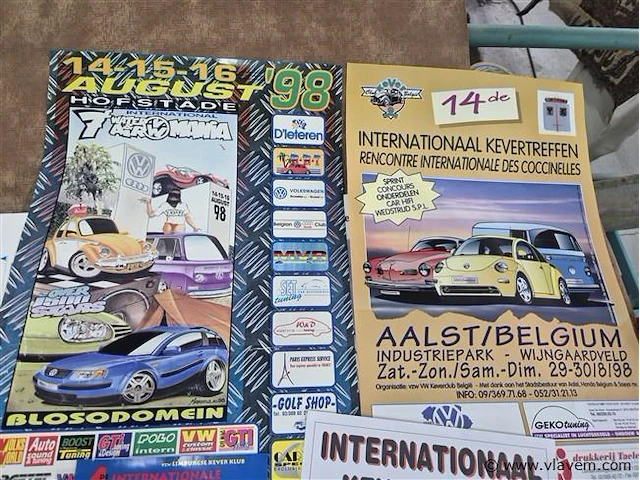 Affiche 4 stuks - afbeelding 2 van  3