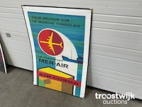 Affiche "air congo" transport mer-air