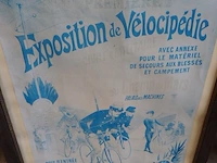 Affiche lus exposition velocipède - afbeelding 1 van  2
