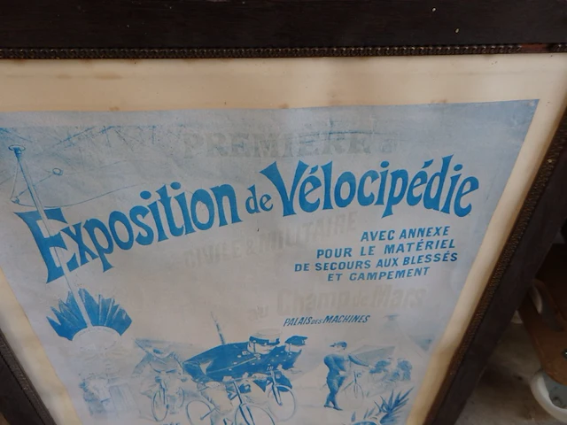 Affiche lus exposition velocipède - afbeelding 2 van  2