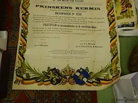 Affiche van de kermis in serskamp jaar 1911 - afbeelding 2 van  3