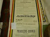 Affiche van de kermis in serskamp jaar 1921