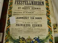 Affiche van de kermis in serskamp jaar 1926 - afbeelding 1 van  1