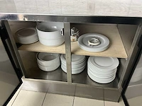 Afinox 4-deurs rvs werktafel - afbeelding 3 van  3