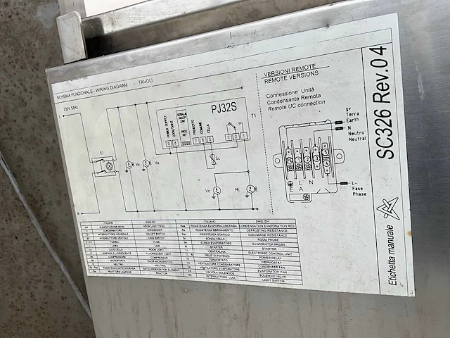 Afinox gekoelde werkbank / saladette – 2 deuren – rvs – 230v - afbeelding 3 van  11