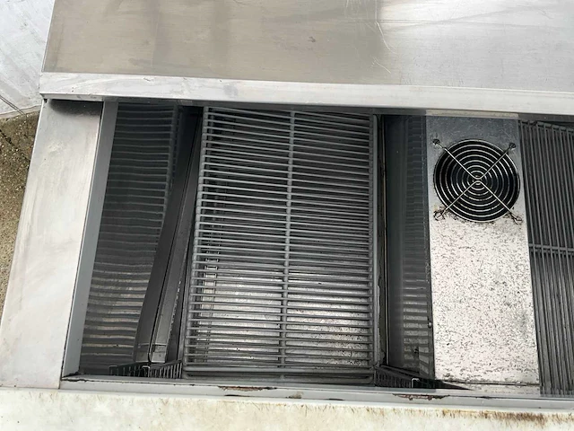 Afinox gekoelde werkbank / saladette – 2 deuren – rvs – 230v - afbeelding 5 van  11