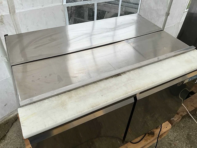 Afinox gekoelde werkbank / saladette – 2 deuren – rvs – 230v - afbeelding 7 van  11
