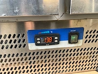 Afinox gekoelde werkbank / saladette – 2 deuren – rvs – 230v - afbeelding 9 van  11