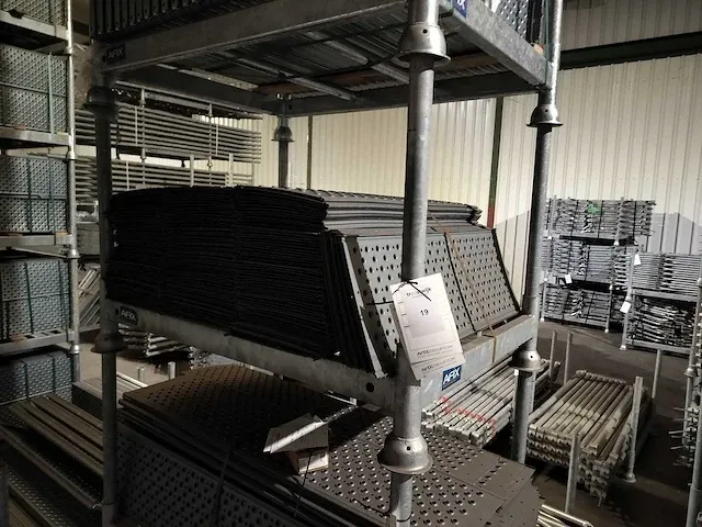 Afix steiger stalen afdekplaat 1,09 x 0,32 m (182x) - afbeelding 1 van  1