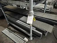 Afix steiger stalen afdekplaat 2,57 x 0,32 m (16x) - afbeelding 1 van  2