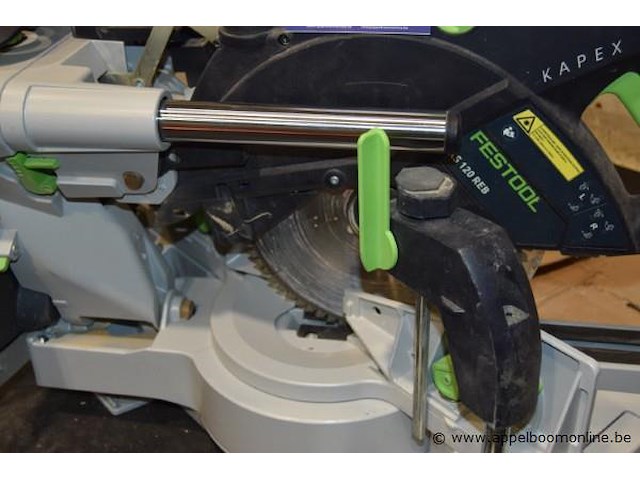 Afkort trekzaagmachine festool ks120 reb - afbeelding 2 van  3