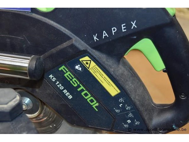 Afkort trekzaagmachine festool ks120 reb - afbeelding 3 van  3