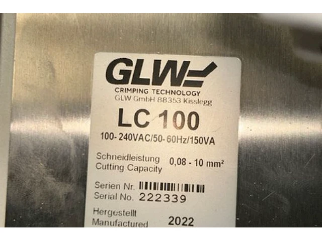 Afkortautomaat glw - afbeelding 4 van  4