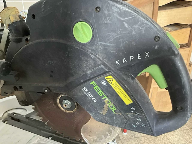 Afkortcirkelzaagmachine festool ks 120 eb - afbeelding 9 van  9