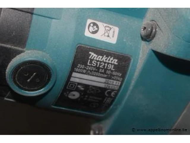 Afkortcirkelzaagmachine makita, ls1219l - afbeelding 3 van  3