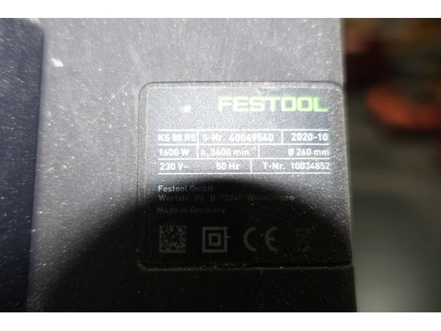 Afkort/verstekzaag kapex festool - afbeelding 3 van  3