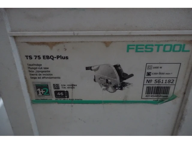 Afkortzaag festool - afbeelding 4 van  4