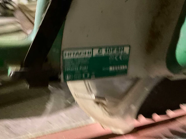 Afkortzaag hitachi c10fsh - afbeelding 4 van  5