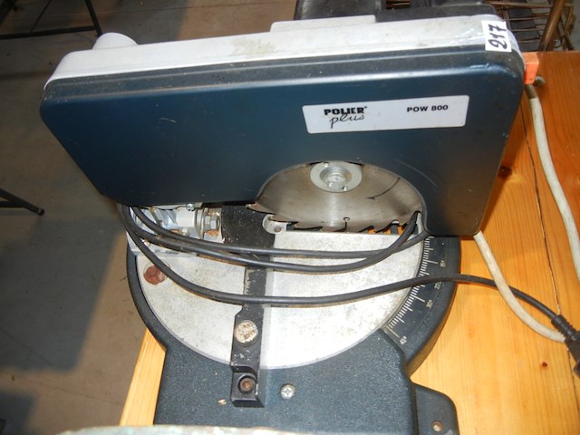 Afkortzaag met steunhouder - afbeelding 3 van  4