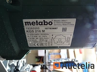 Afkortzaag metabo kgs 216m - afbeelding 4 van  13