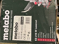 Afkortzaag metabo ks 216 m lasercut - afbeelding 3 van  3