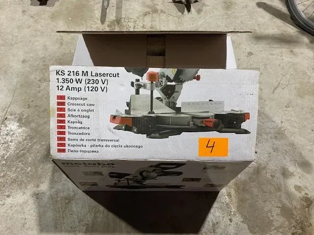 Afkortzaag metabo - afbeelding 2 van  2