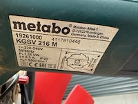 Afkortzaag metabo - afbeelding 2 van  5