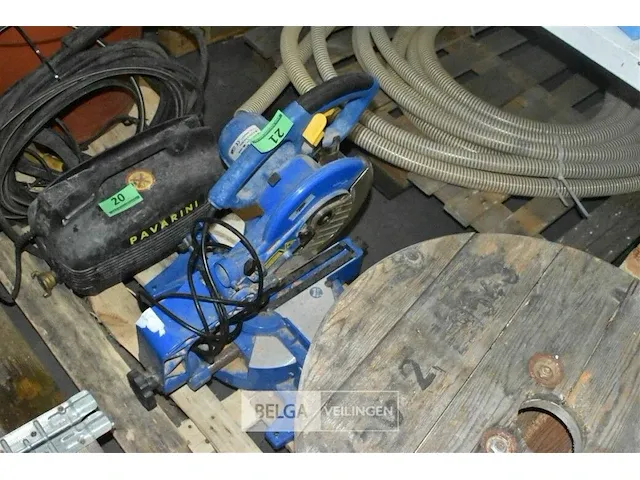 Afkortzaag power plus 220 v 1200 watt - afbeelding 3 van  3