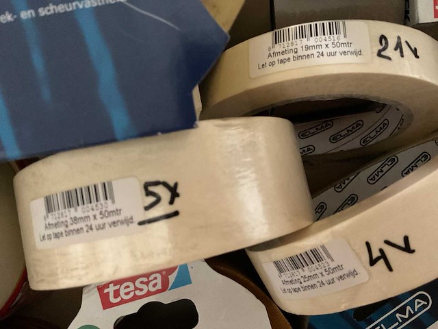 Afplaktapes (65x) - afbeelding 5 van  7