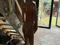 Afrikaans houten beeld - afbeelding 3 van  3