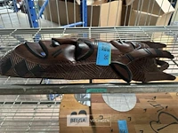 Afrikaans masker sculptuur - afbeelding 3 van  4