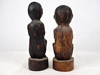 Afrikaanse beeld (x2) - afbeelding 5 van  5