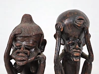 Afrikaanse beeld (x2) - afbeelding 2 van  5