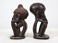 Afrikaanse beeld (x2) - afbeelding 4 van  5