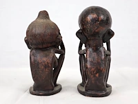 Afrikaanse beeld (x2) - afbeelding 5 van  5