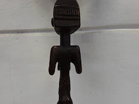 Afrikaanse houten scepter - afbeelding 4 van  4