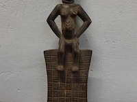 Afrikaanse houten scepter - afbeelding 2 van  4