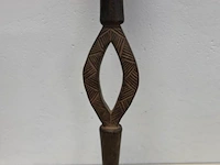 Afrikaanse houten scepter - afbeelding 3 van  4