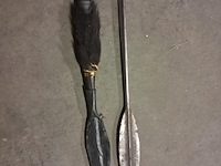 Afrikaanse speren 2 stuks (1v 990mm en 1v 1150mm) - afbeelding 2 van  3