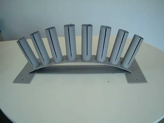 Afschietstation voor pyro of confetti buizen - afbeelding 1 van  5