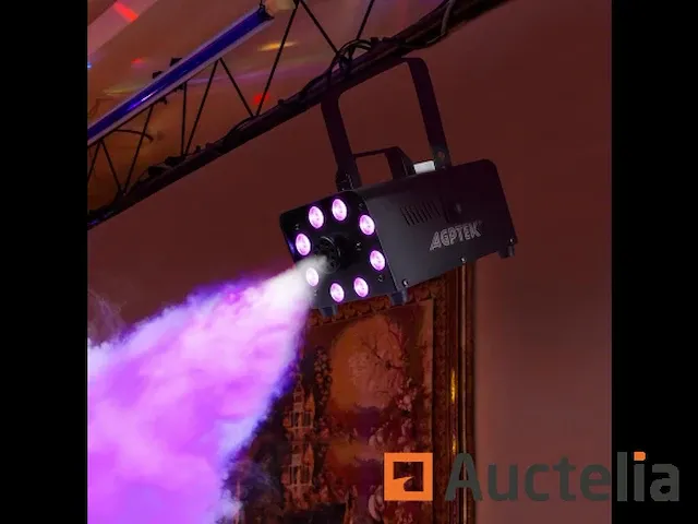 Afstandsbediening rookmachine met 13 led-lamps - afbeelding 4 van  6