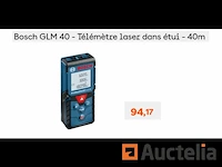 Afstandsmeter in bosch glm 40 koffer