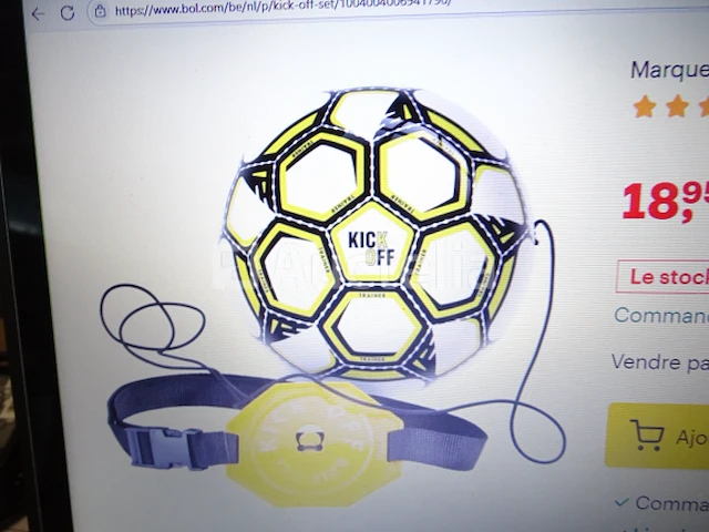 Aftrap trainer voetbal mondo - afbeelding 1 van  1