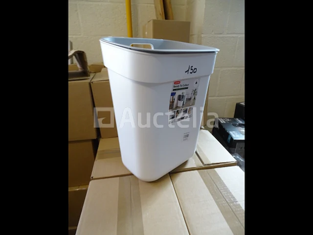Afvalbak - 10 liter - white curver - afbeelding 4 van  4