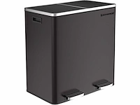 Afvalbak met dubbel compartiment 2 x 30l - afbeelding 4 van  8