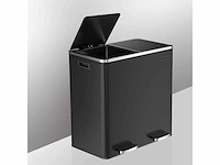 Afvalbak met dubbel compartiment 2 x 30l - afbeelding 5 van  8