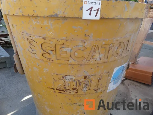 Afvalbak voor hijskraan secatol - afbeelding 4 van  4