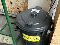 Afvalbak, zakhouder, 9 borstels - afbeelding 3 van  4